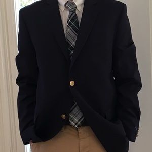 Lord & Taylor Boys Gold Button Blazers